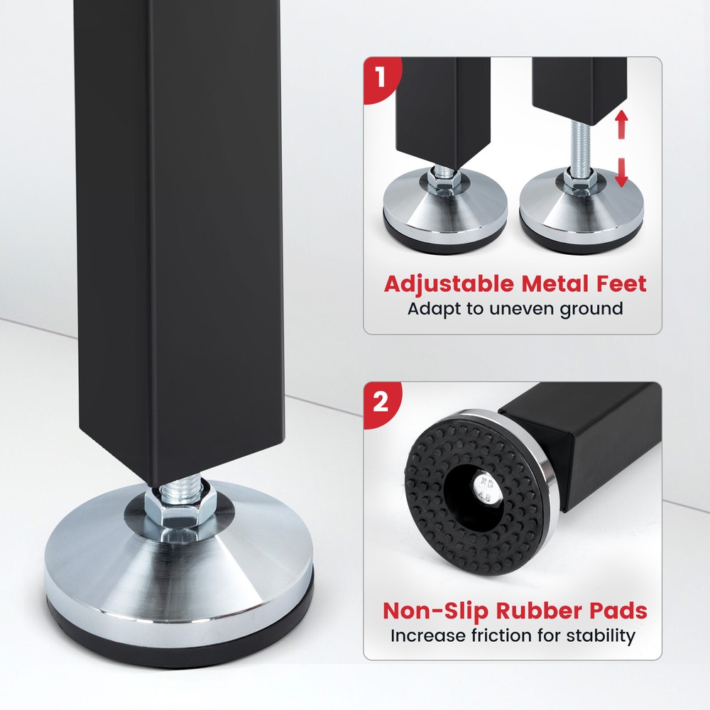 Workbench for Garage 41In Work Bench Table Adjustable Height Rubberwood