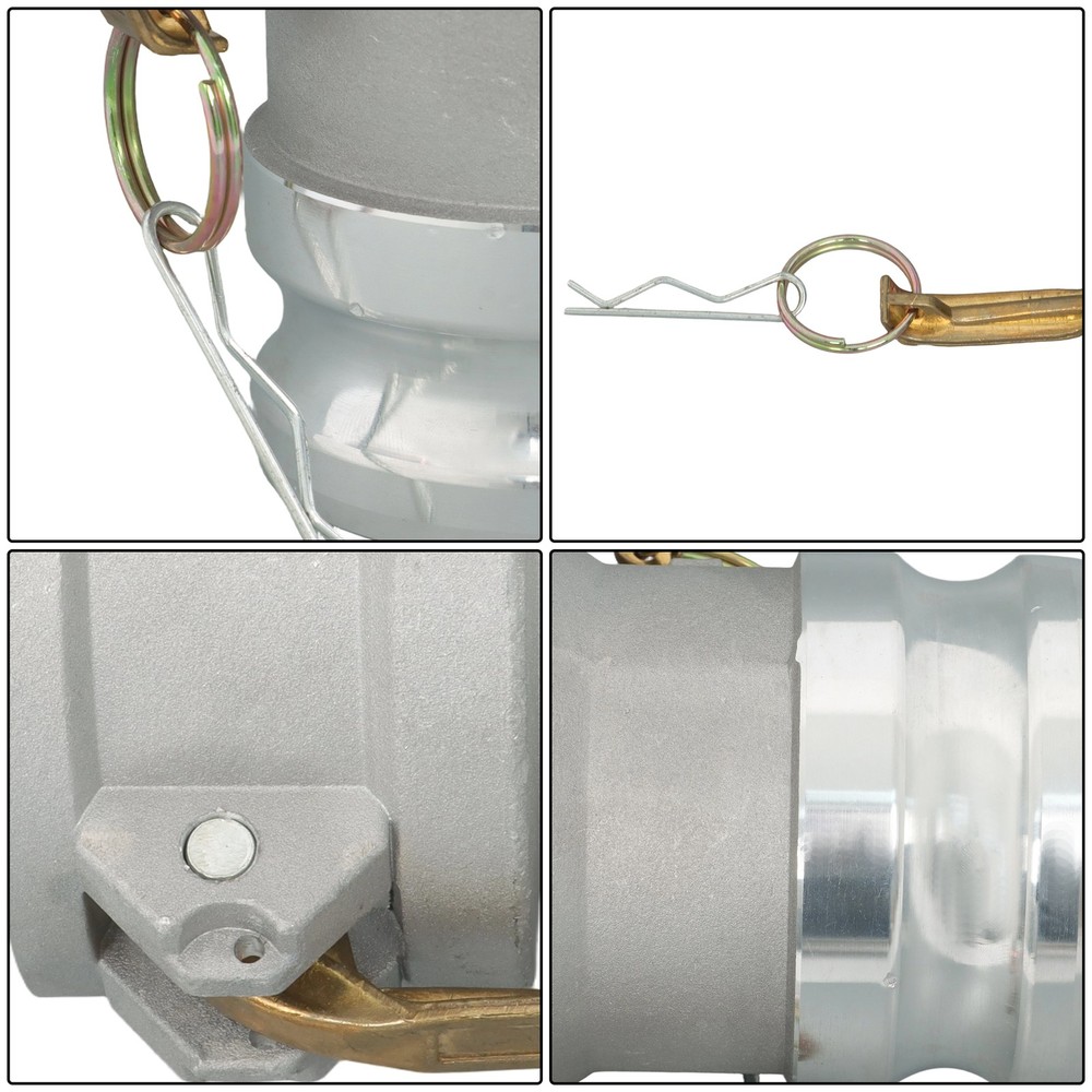 Cam Lock Coupling DA Type cam lock 3 inch external thread 4 inch internal thread