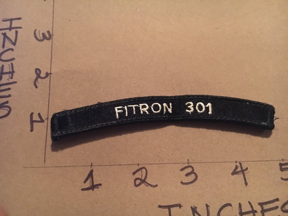 US NAVY SHOULDER STRIP TAB rocker Patch Fitron 301