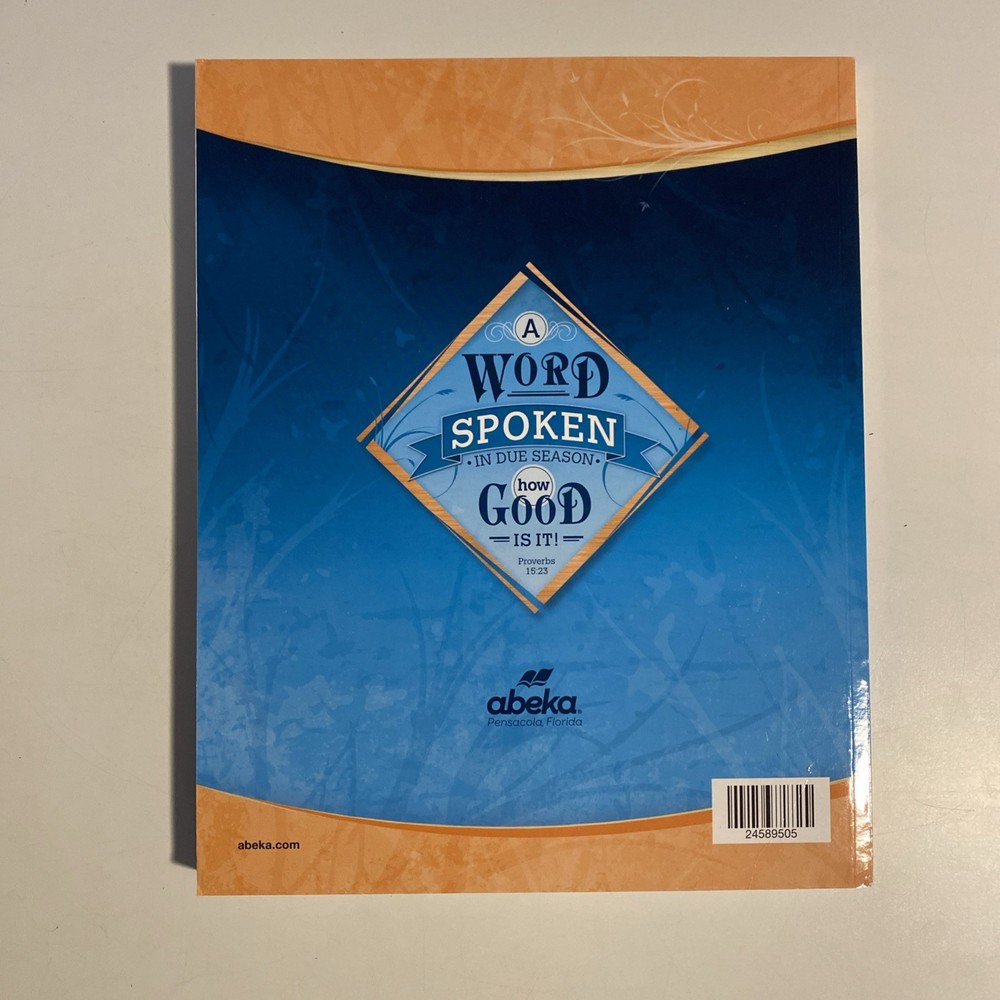 Abeka Grammar & Composition I Work Text Sixth Edition Like New