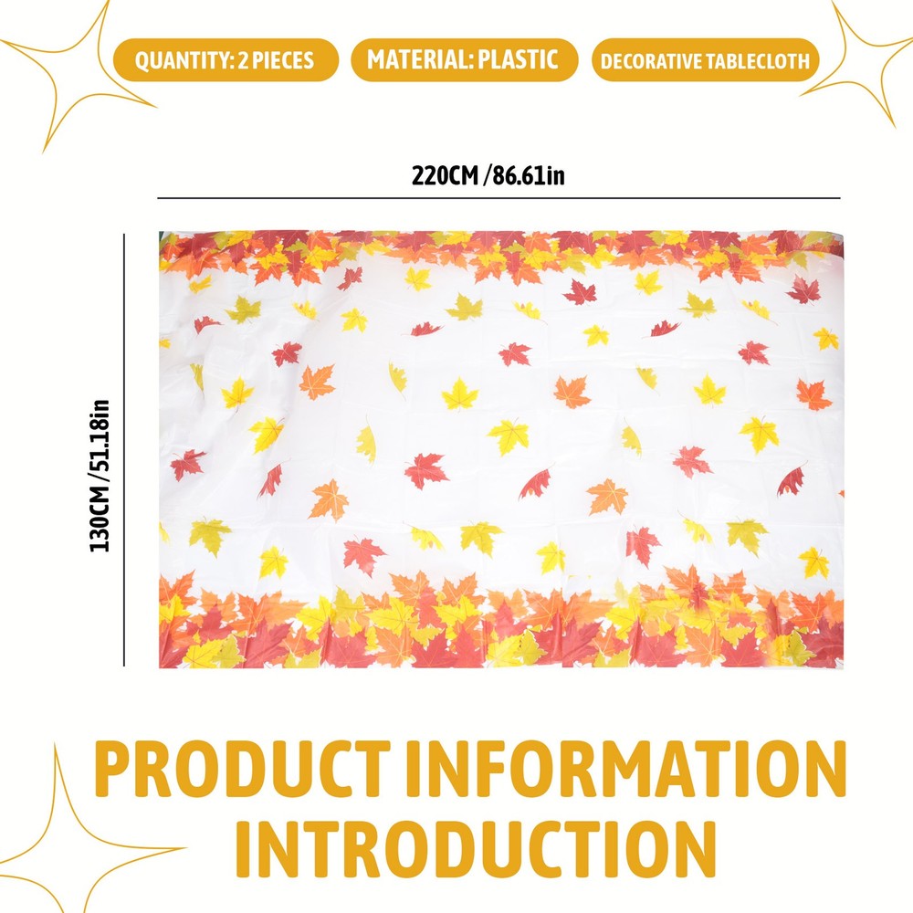 Thanksgiving Autumn Leaf Tablecloth Autumn Leaf Tablecloth Rectangular4196