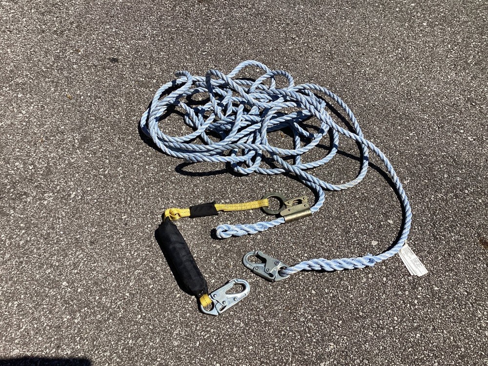 Fall Tech ⅝” Vertical Lifeline 50’ Rope