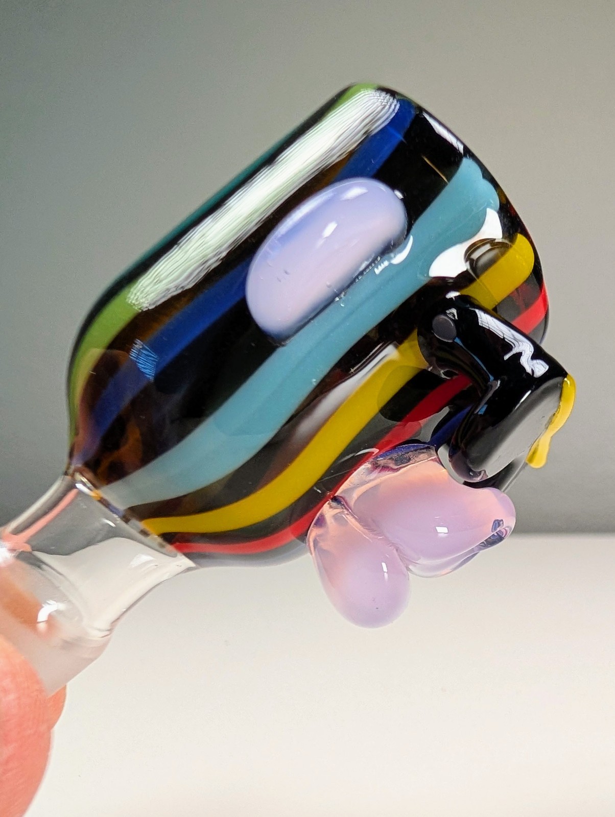 14mm Funky Monkey Glass Premium Quality Bowl Funnel Slide For Bong Hookah Pipe A