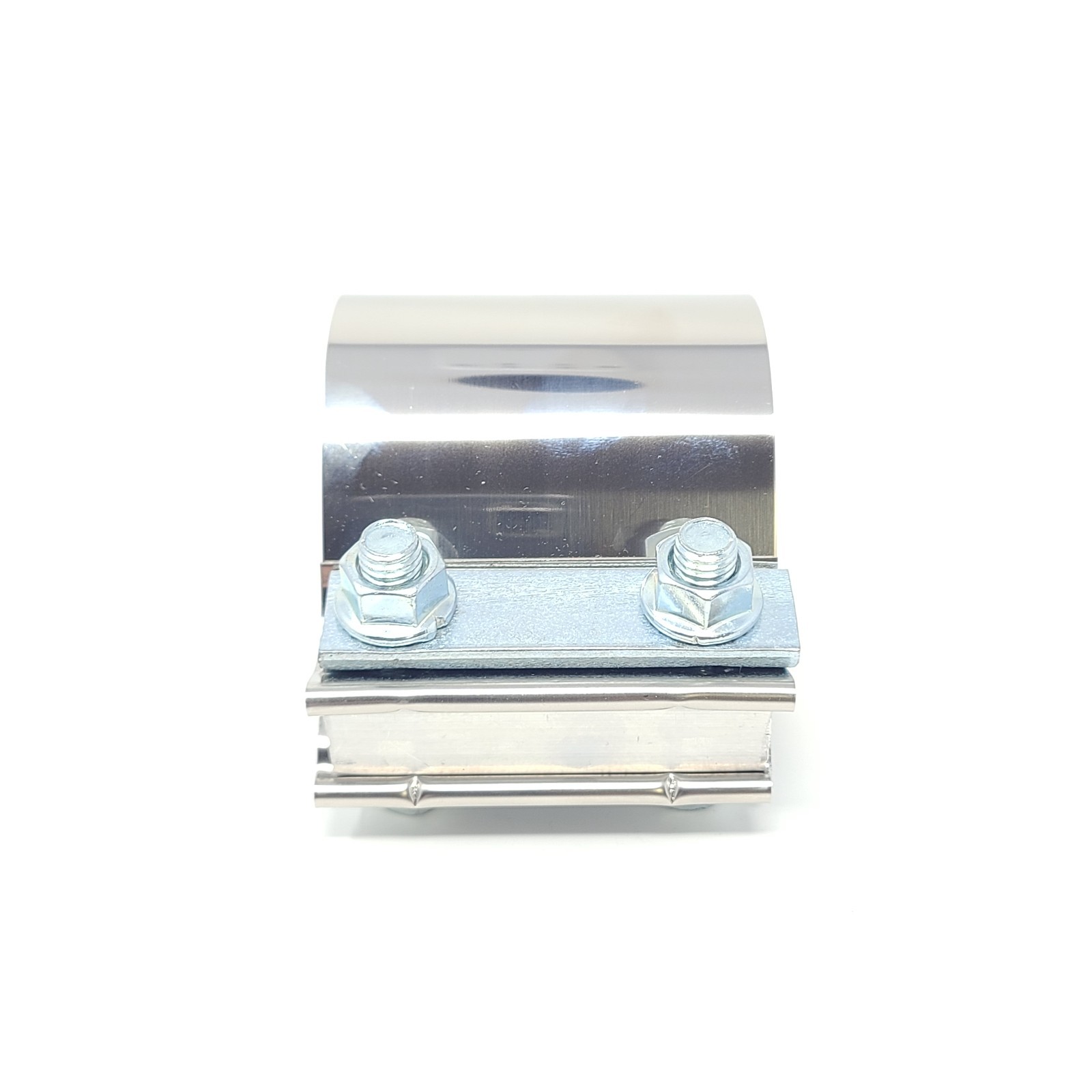 T304 Stainless Steel 2.75" Butt Joint Band Exhaust Clamp Sleeve Coupler Quality