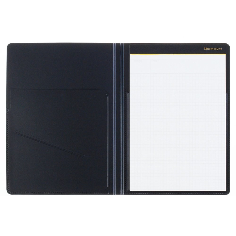 Mnemosyne Hn188a A5 Notebook With Folder Black