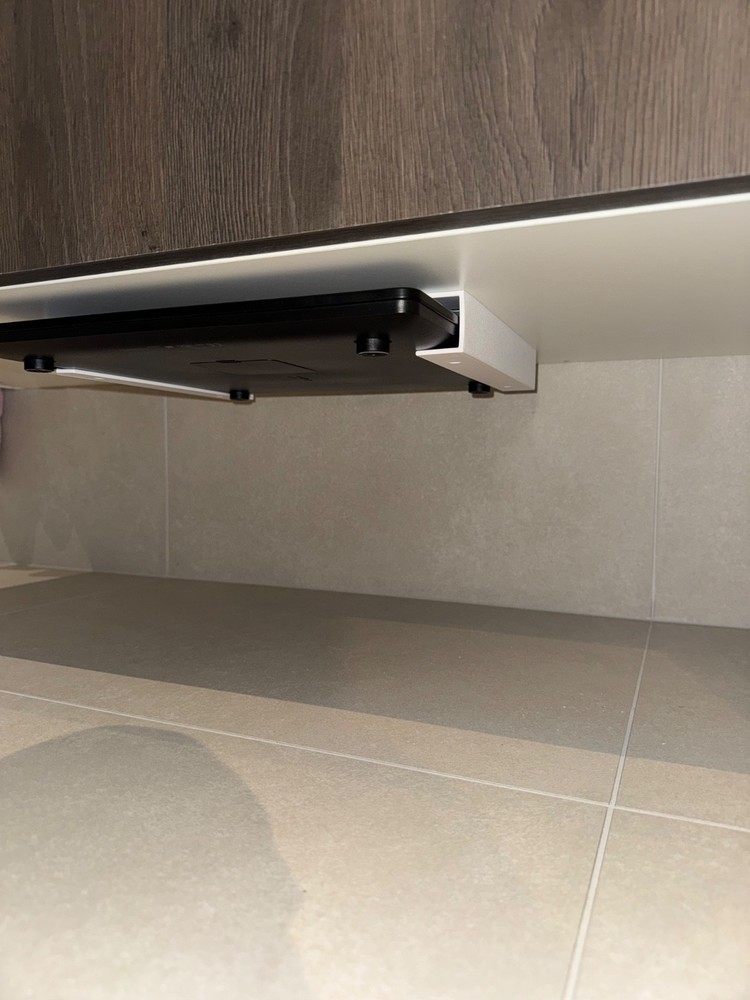 Bathroom Scale Wall Mount - White