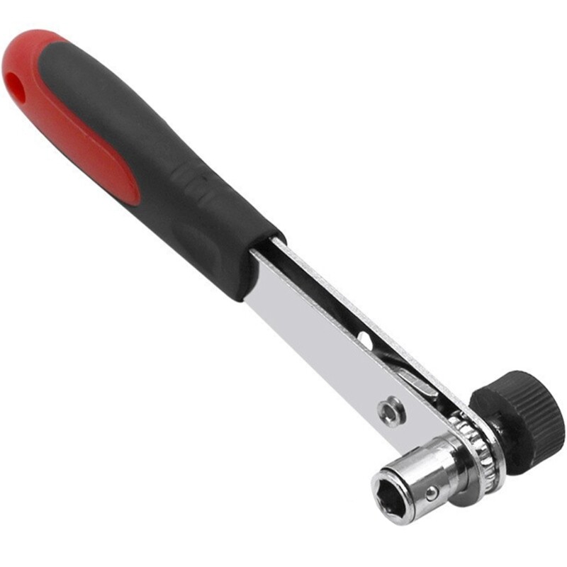 Portable Double Sided Adjustable Ratchet Wrench for Efficient Tightening Tasks