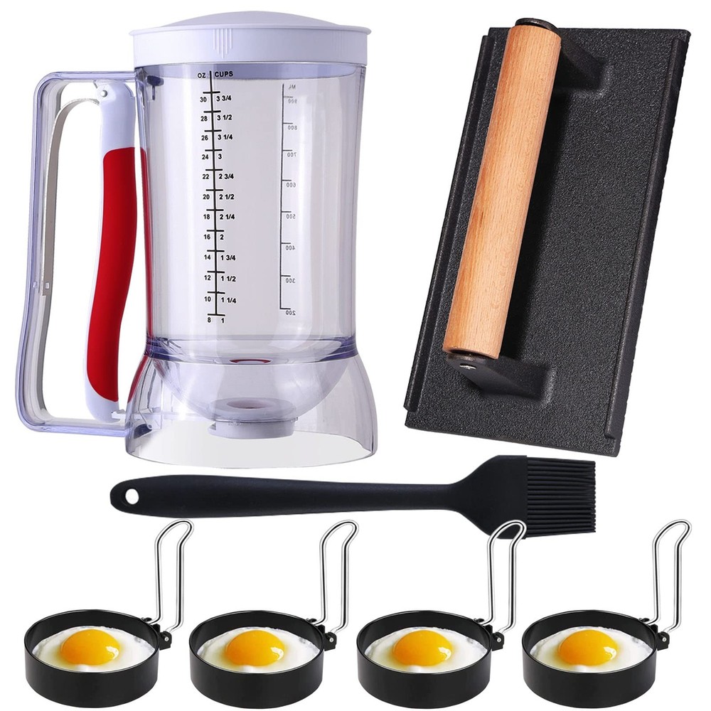 Breakfast Kit Set Kit 7 Piece Griddle accessory for Blackstone