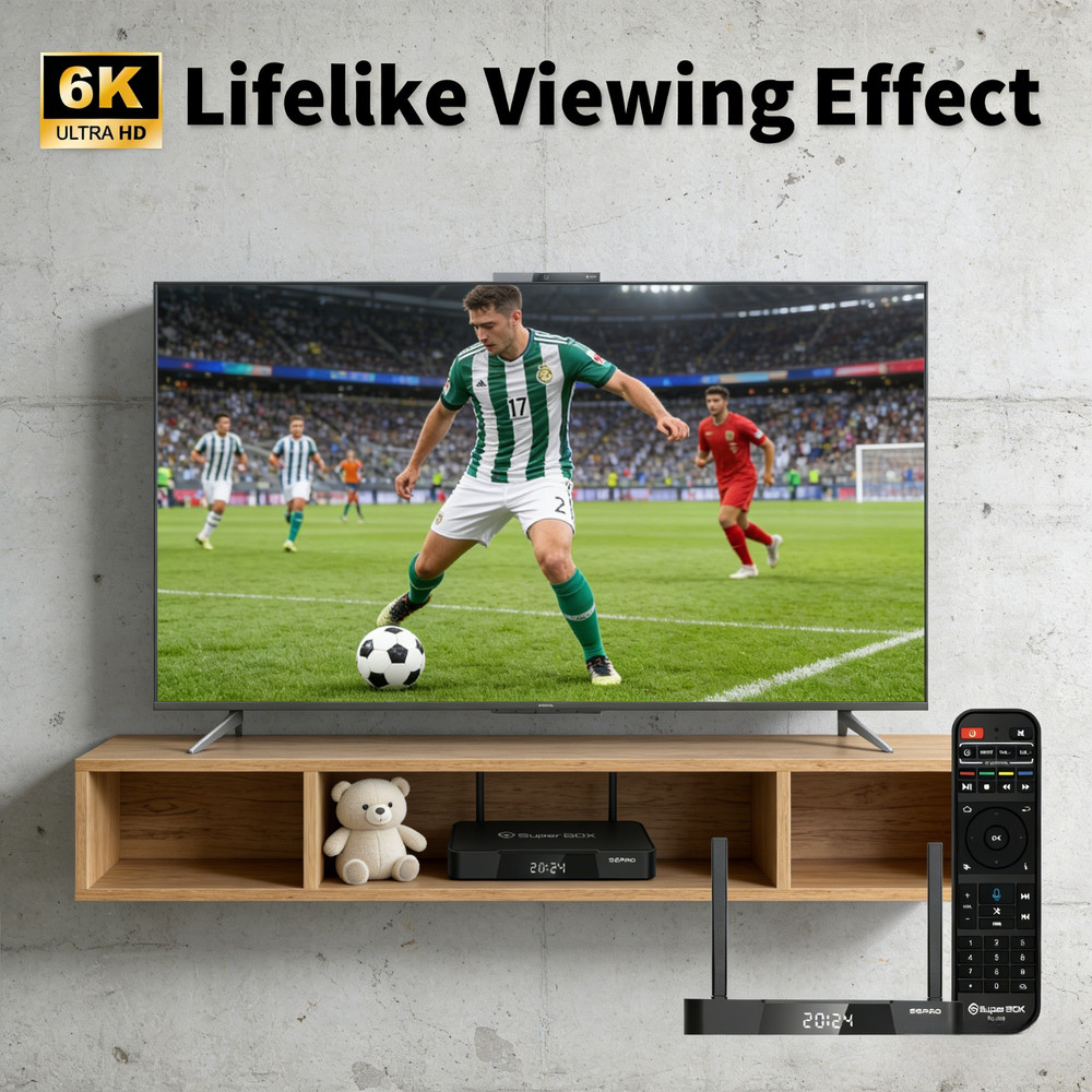Top Box Rated SuperBox S6 Pro | 24/7 Support | Same Day Dispatch Big Discount