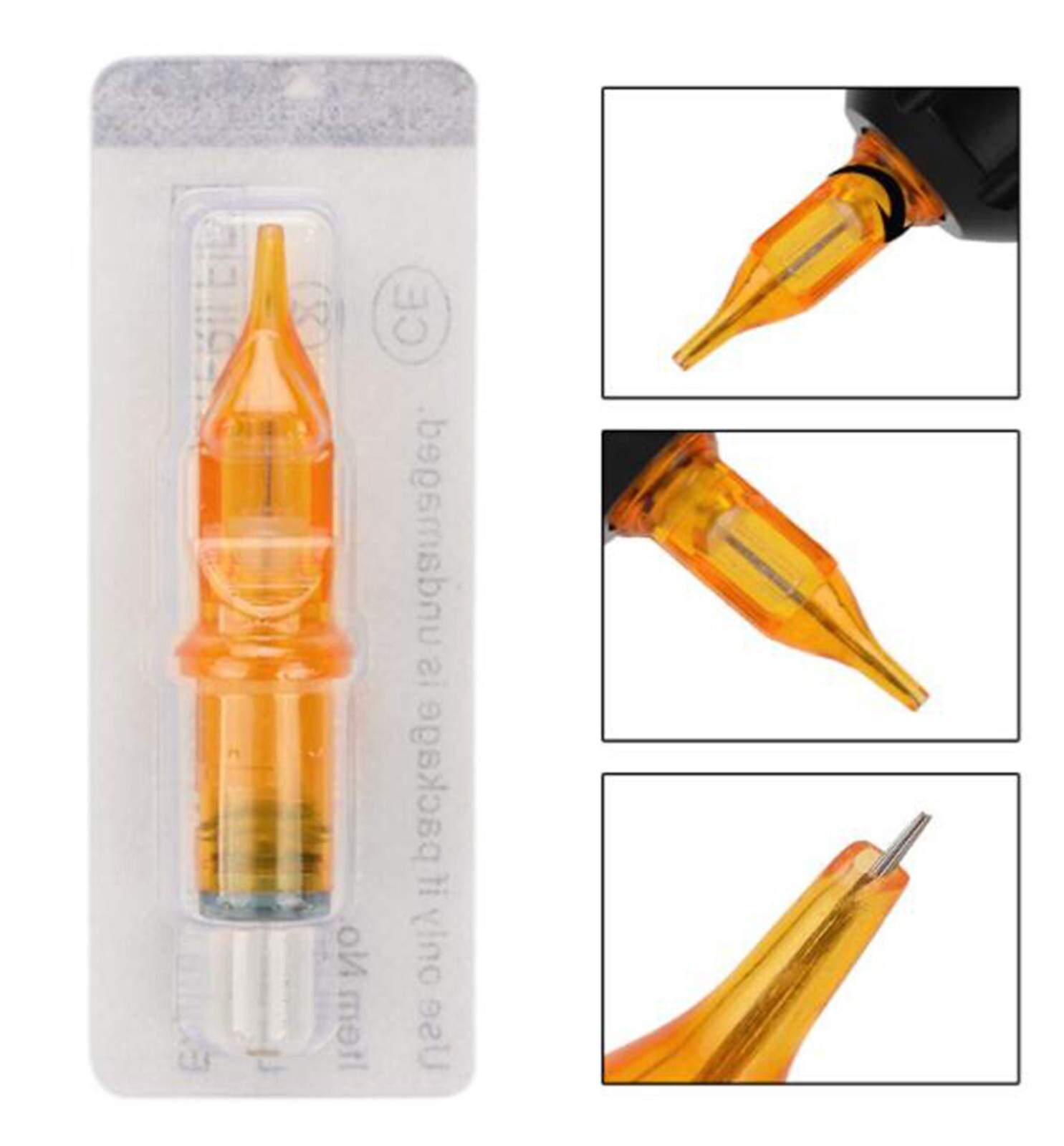 500pcs U-Pick Sterile Disposable Tattoo Needle Cartridge RL,RS,M1,RM 25+ sizes