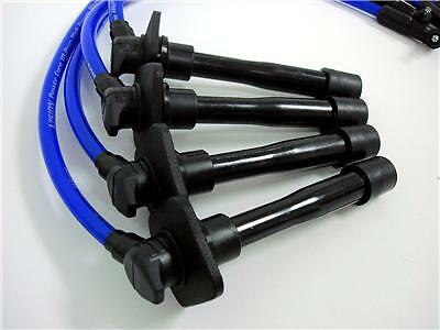 VMS 93-97 TOYOTA COROLLA 10.2MM SPARK PLUG WIRES NGK G POWER PLUGS COMBO BLUE