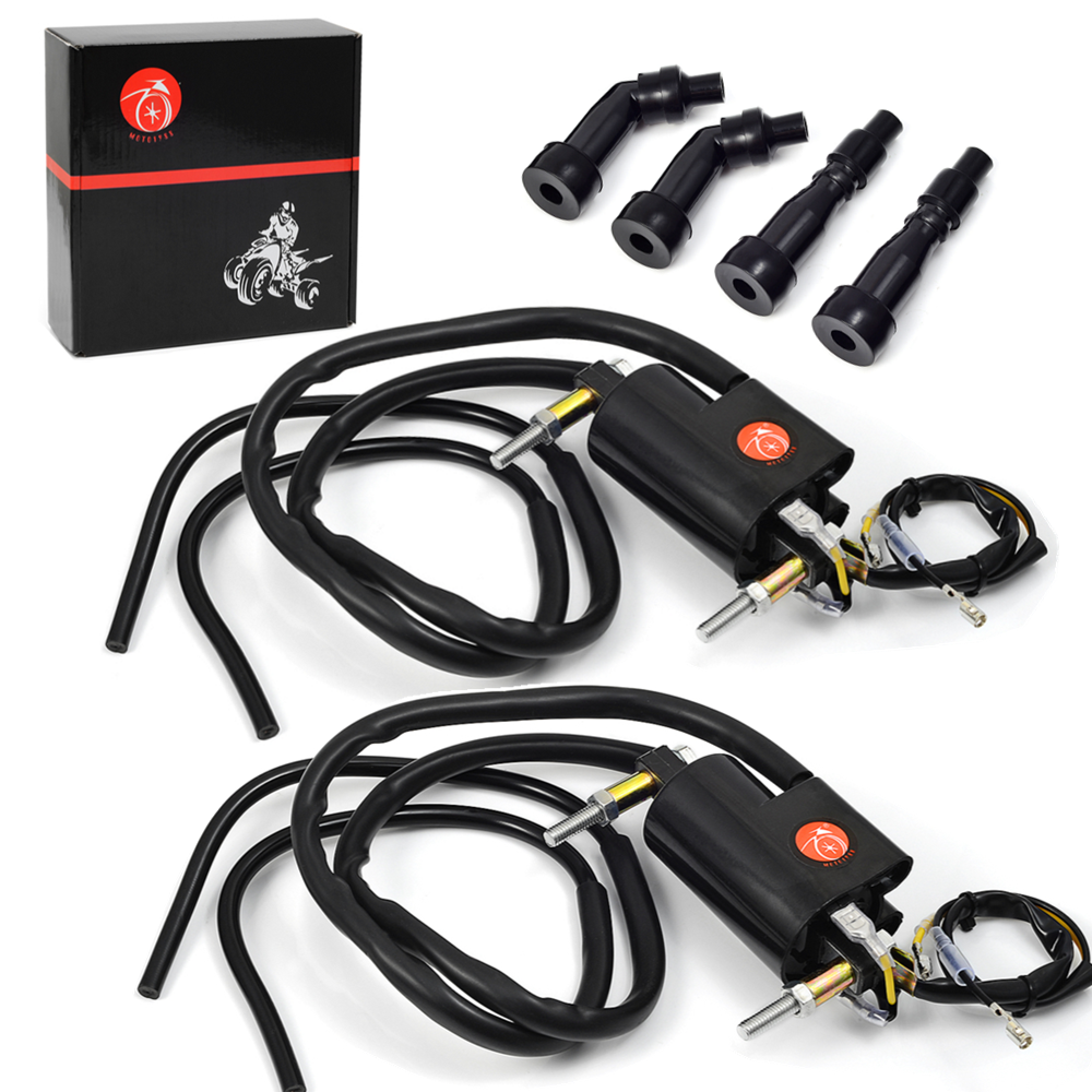 Ignition Coils W Cap for Suzuki GS550 GS650 GS700 GS750 GS850 GS1000 GS1100 1150