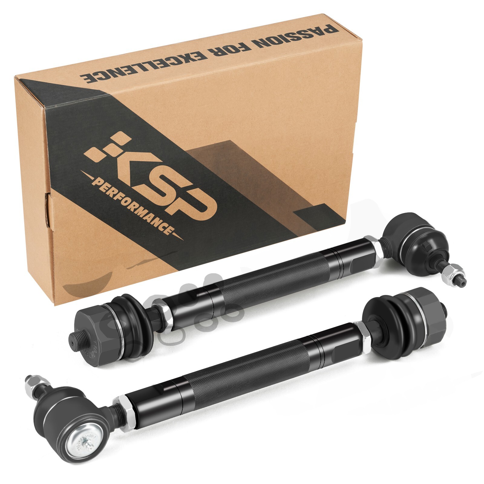 KSP 2500HD Tie Rod Kit For 2001-2010 Chevy Silverado/GMC Sierra 2500HD 3500HD