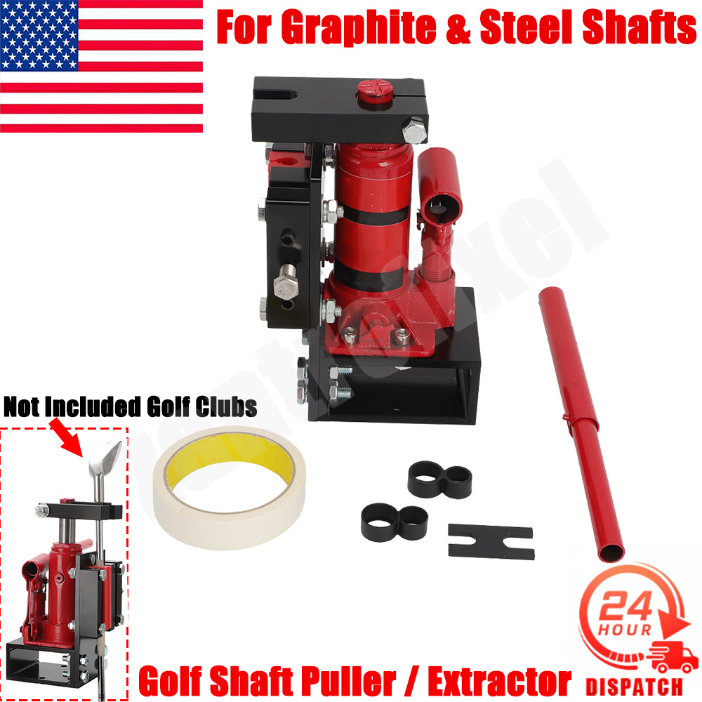 US For Graphite & Steel Shafts Golf Club Shaft Puller / Extractor Tool Aluminum