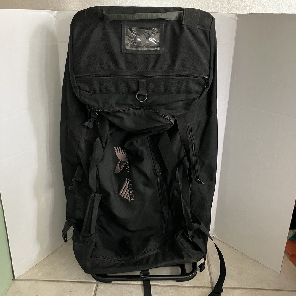 Kelty Black BRT USA Rolling Deployment Trunk Bag