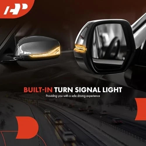 Driver Side Power Door Mirror - Compatible with Kia Optima Left Driver Side