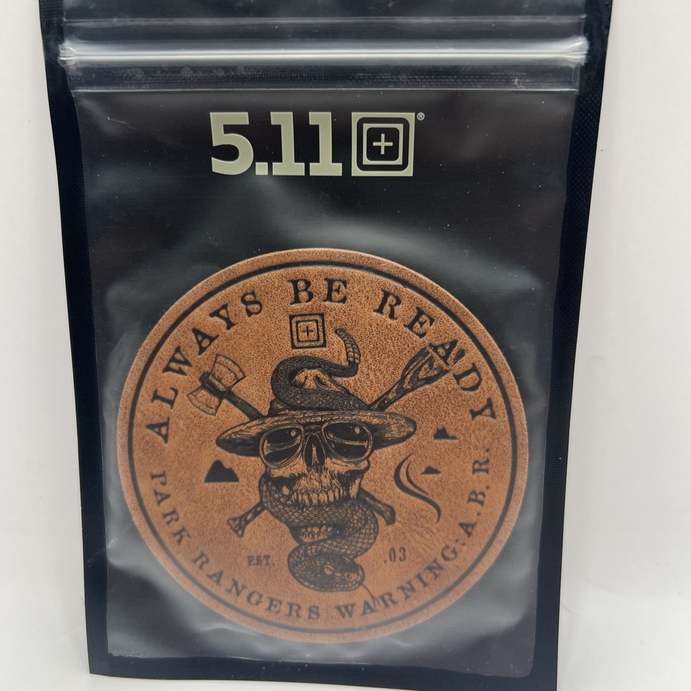 5.11 Tactical Park Ranger Patch Skull Snake Axe