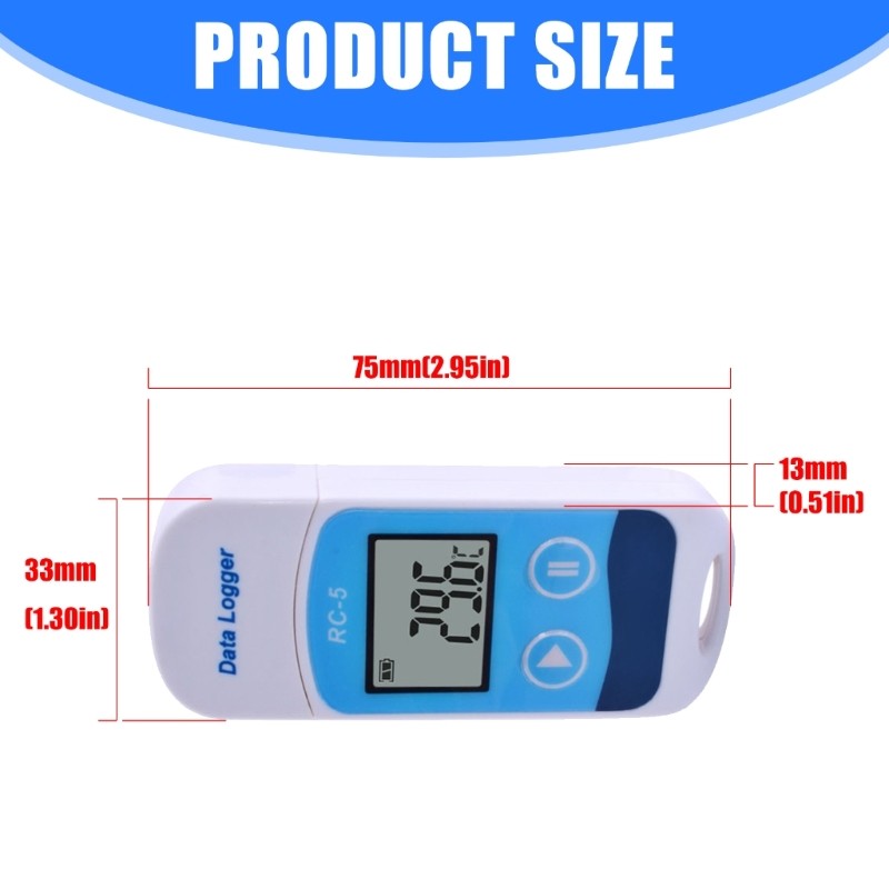 Metal Temperature Logger With Automatic Recording For Cold Storage