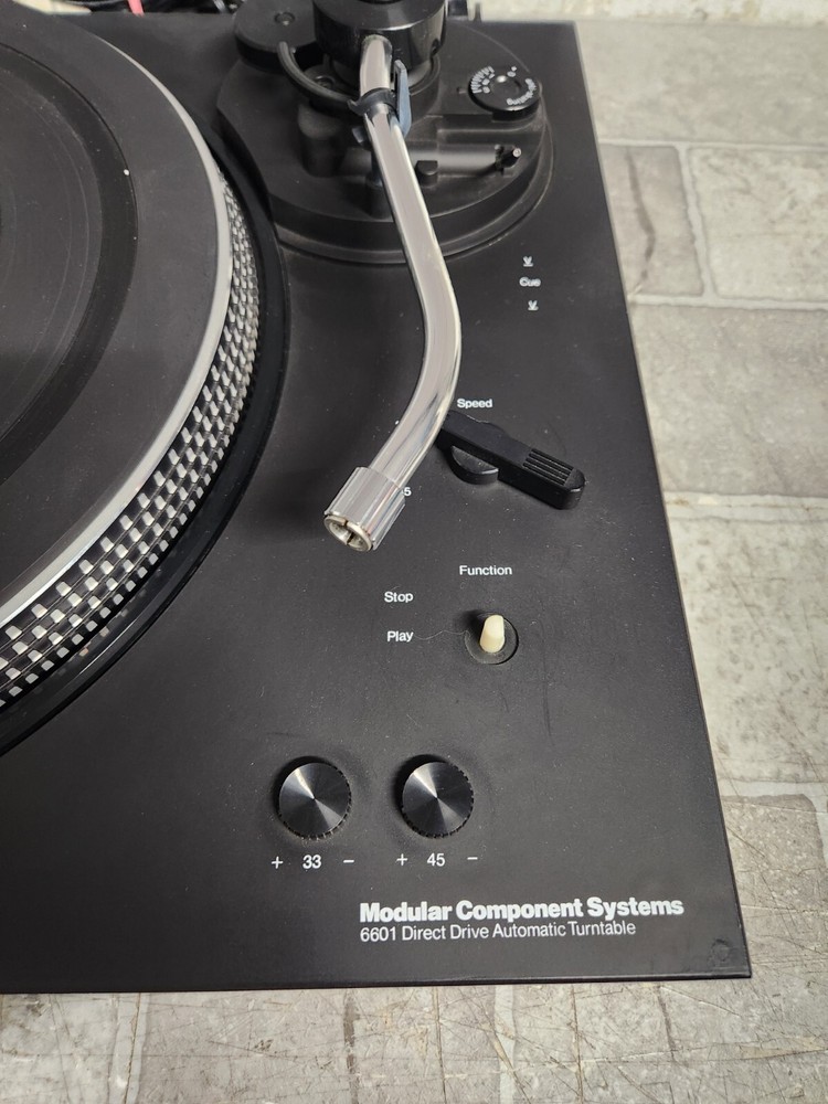 MCS 6601 Direct Drive Automatic Turntable (READ)