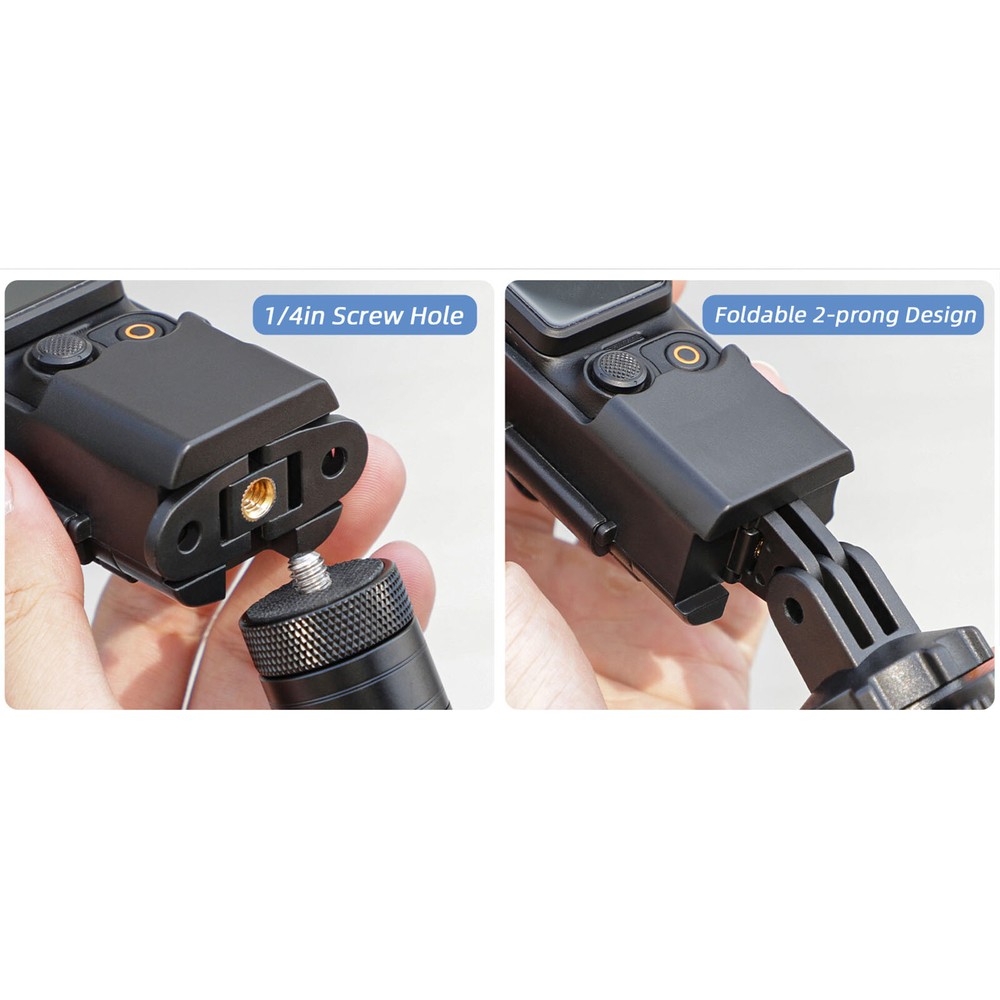 Foldable Dual Hook Adapter Accessories for Osmo Pocket 3