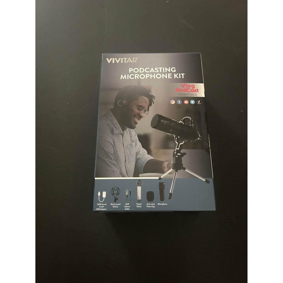 Vivitar Podcasting Microphone Kit
