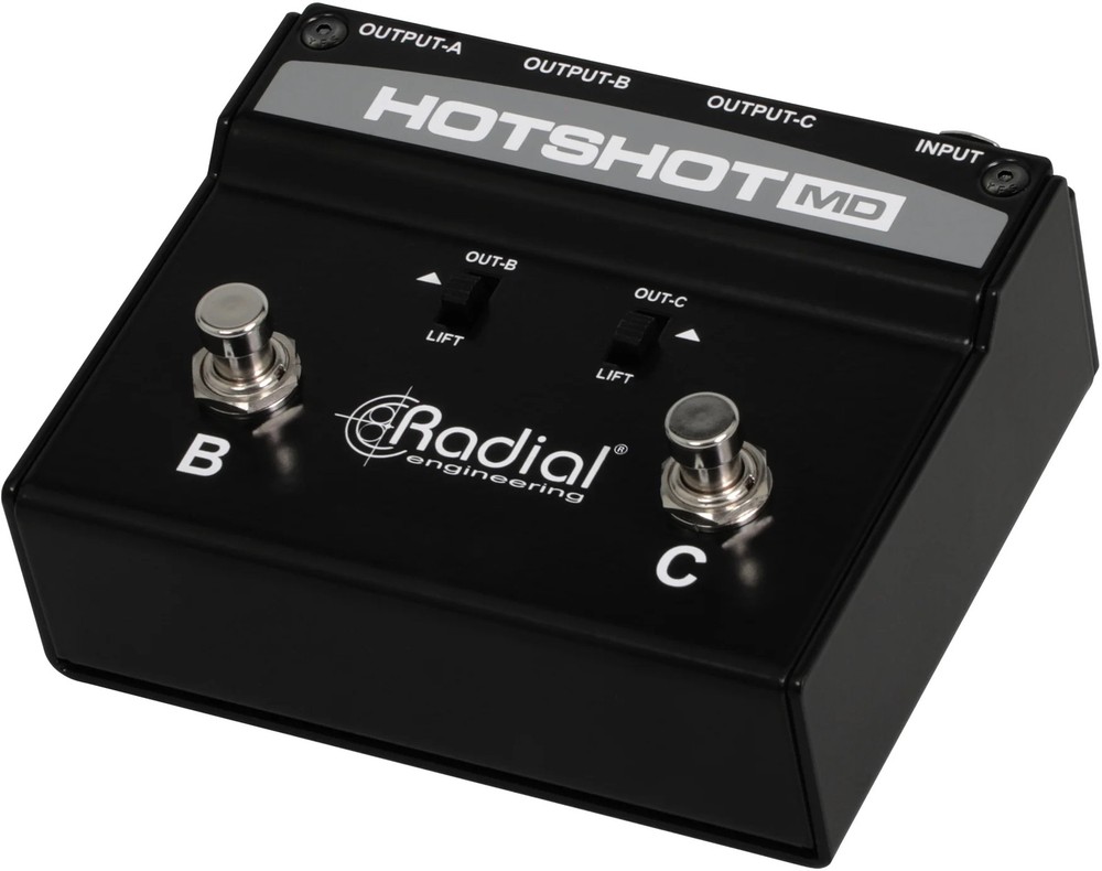 Radial Engineering HOTSHOT-MD Dynamic Microphone Switcher