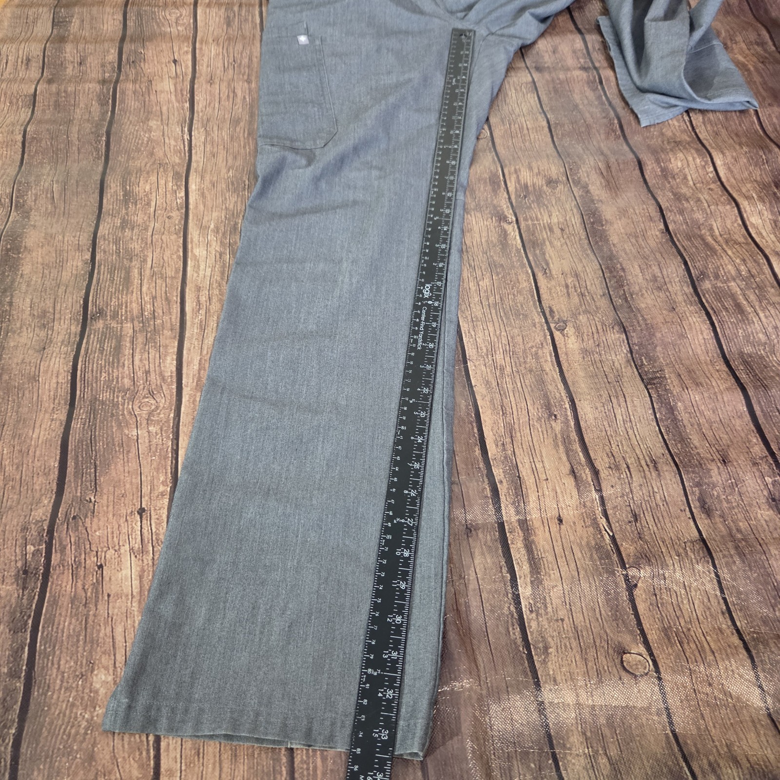 FIGS Kade Cargo Scrub Pants Womens MT Tall Graphite Gray FIONx Medical Work