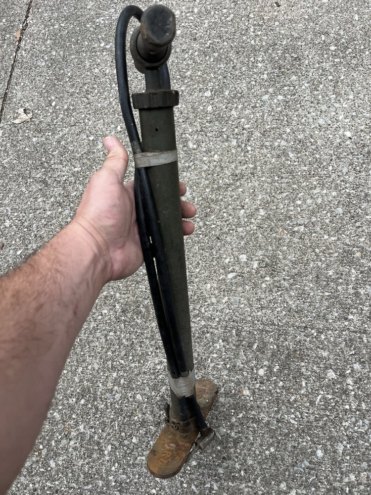 WWII/2 era US Army US and ORD marked tire pump Working