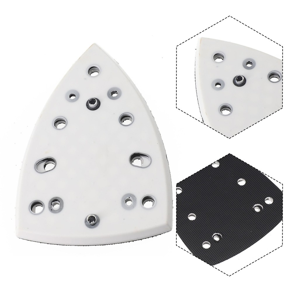 Practical Sanding Pad 148X98mm Accessory Adapter Assembly Backup Plate