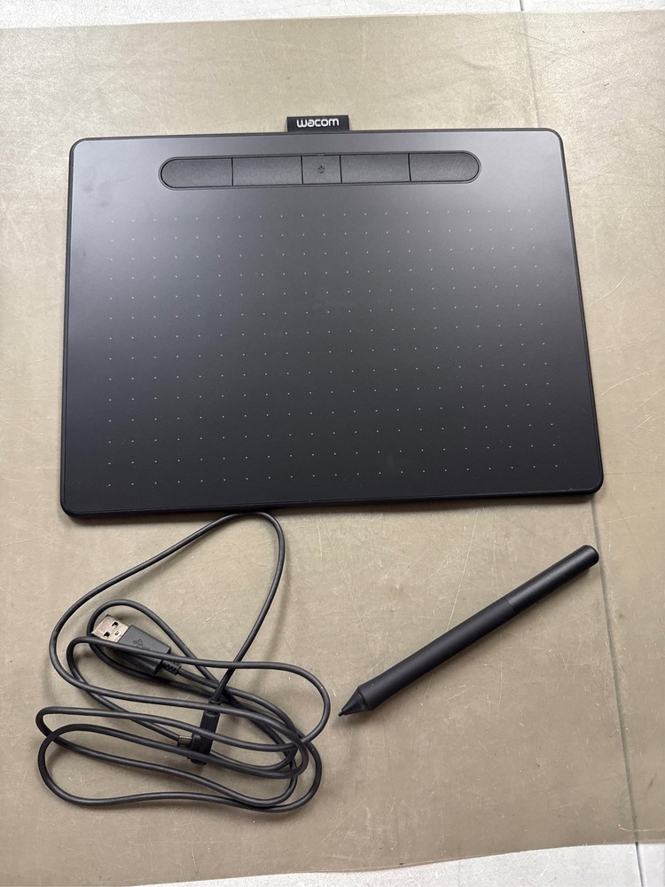 Wacom Intuos Wireless Drawing Tablet, Black