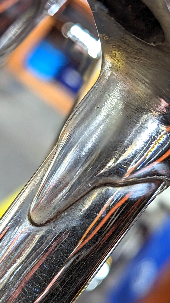 Vintage Falcon chrome Columbus bicycle frame set