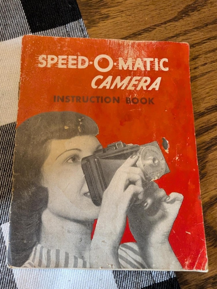 Speed O Matic Camera, Developing Tank and instructions