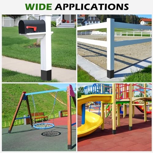 Adjustable Post Protector, 304 Stainless Steel Mailbox Post Protector, Post