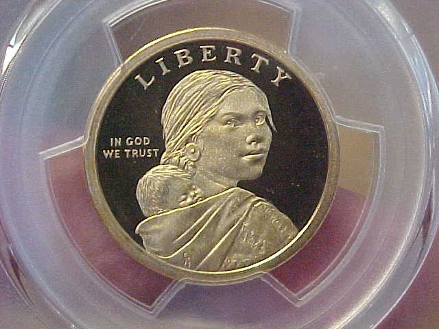 2015 S SACAGAWEA DOLLAR PCGS PR 70 MOHAWK IRONWORKERS ERROR LABEL 2014 NATIVE