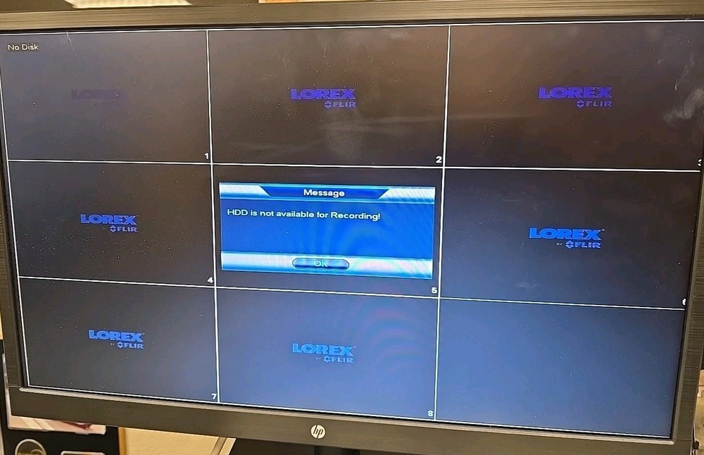 Lorex NR808-N home security DVR NVR - tested and working!