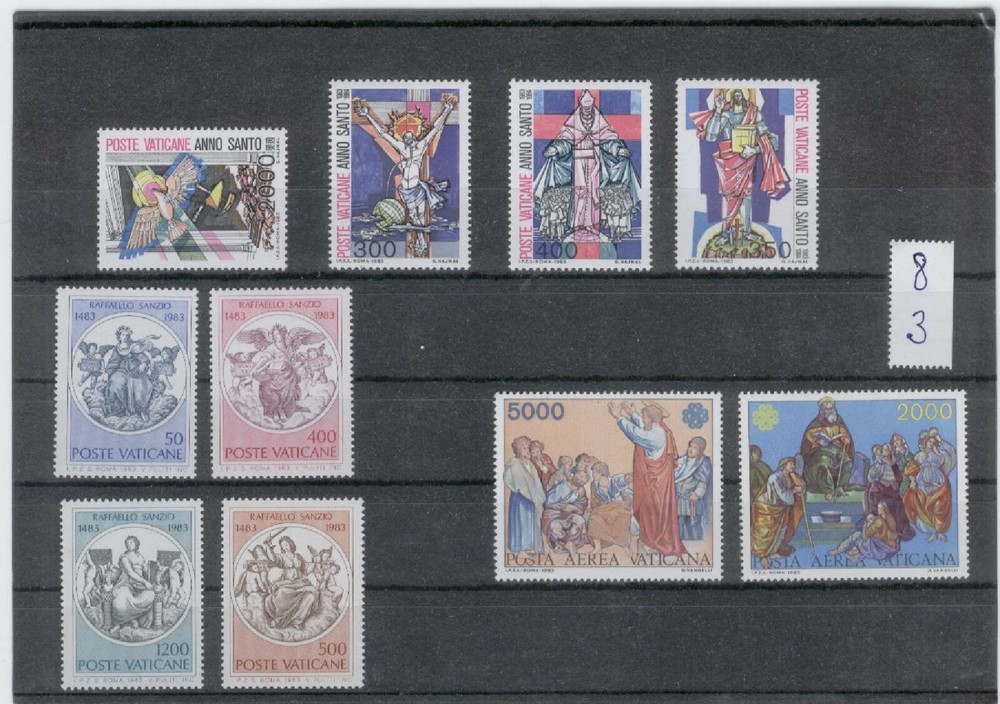 (FY83) Vatican 1983 Yearset MNH v2