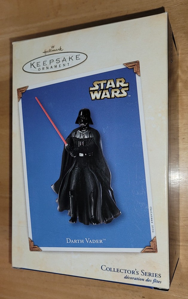 Darth Vader • Star Wars 2002 Hallmark Keepsake Ornament NIB