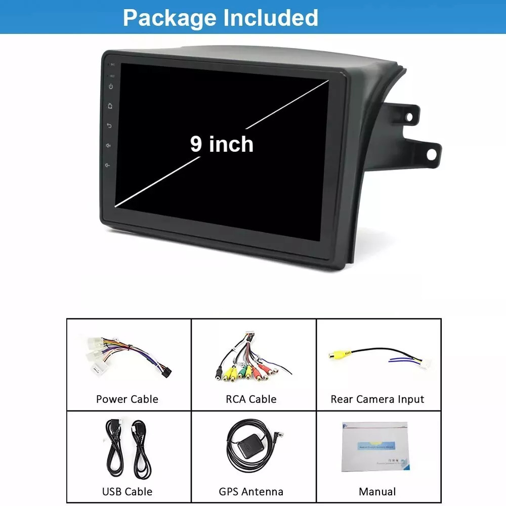 Android 13 Apple CarPlay For Toyota SIENNA 2004-2010 Car Stereo Radio GPS Navi