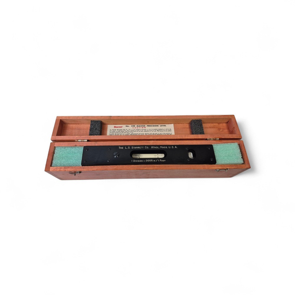 Starrett 199 Master Precision Level 15"