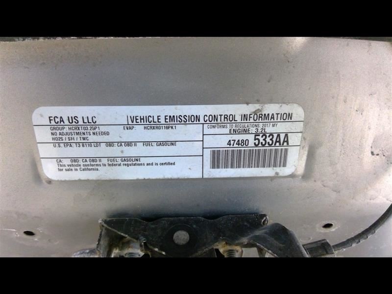 CHEROKEE 2017 Glove Box 361061