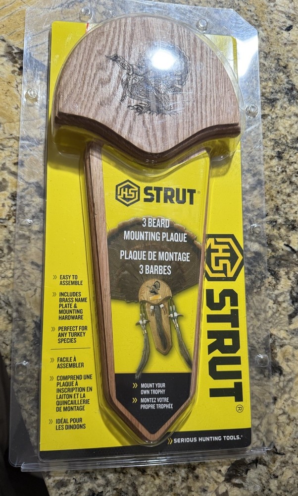 Hunters Specialties Mounting Plaque 3 Beard