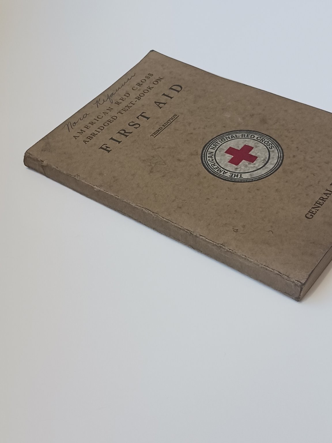 1925 American Red Cross First Aid Abridged Textbook Manual Third Edition