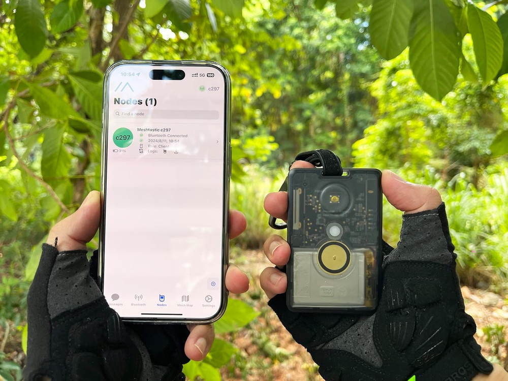 Sensecap Card Tracker T1000-E for Meshtastic