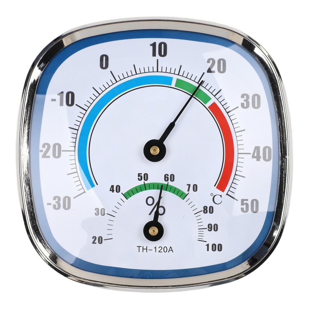 Wall Mountable Temperature Humidity Gauge Reliable Accuracy Energy Efficient