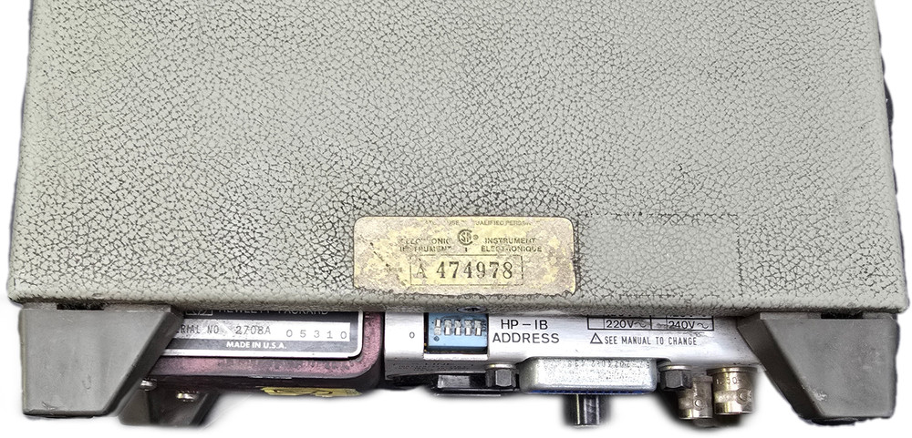 HP 8116A Pulse/Function Generator w/Cable