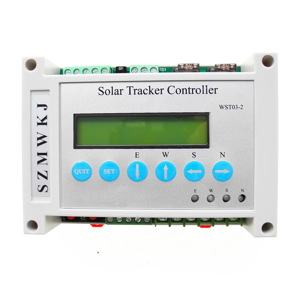 Automatic Solar Tracking Dual Axis Solar Tracker Controller W/ IR Remote Control