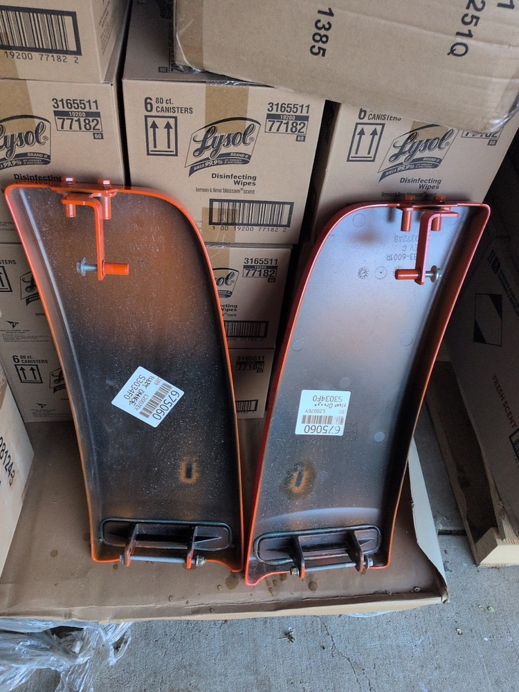 Peterbilt 389 Cowls Pair Fleet Orange