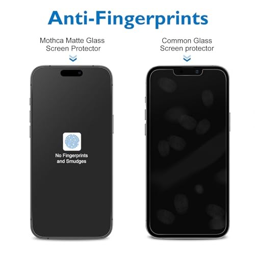 Matte Glass Screen Protector for iPhone 16 Pro Max iPhone 16 Pro Max-6.9 Inch