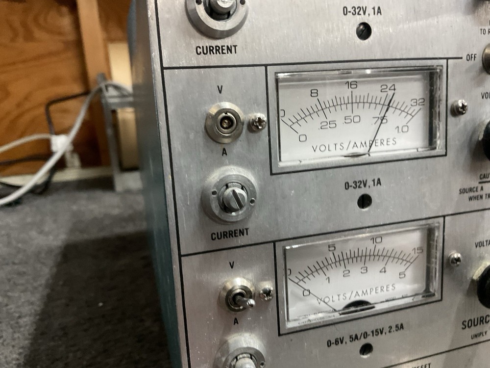 Power Designs TP340A Triple Output DC Power Supply