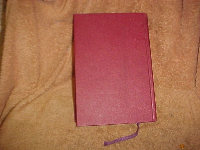 1960 RED COVER SACRED SELECTIONS HYMNAL SONG BOOK FOR THE CHURCH ~ ELLIS J CRUM